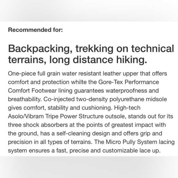 Asolo TPS 520 GV MM Evo Men’s size 10.5 Trekking Hiking Boots GUC - Picture 3 of 13